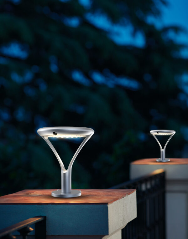 Solar pavement walkway saucer light. with 1900LM. - Image 7