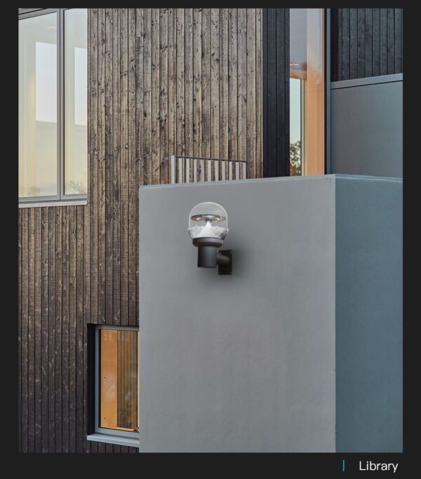 AWM-01 Solar LED wall Light (13inch high) - Image 3