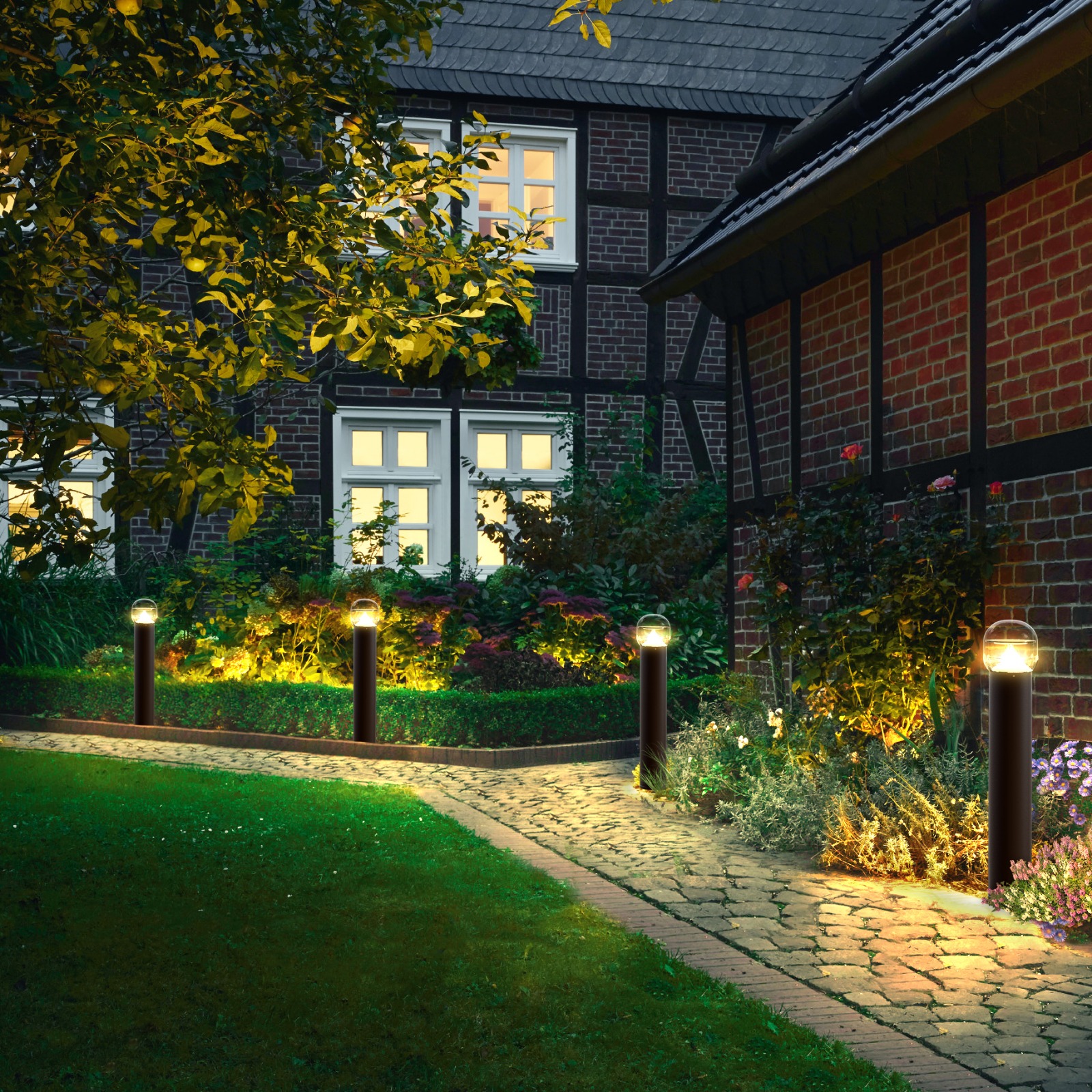 ABL-02 Solar LED bollard/pathway Light (42inch high) - Image 8