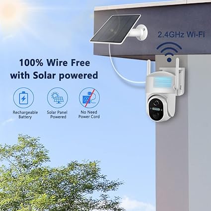 All Travel Energies Solar Security Cameras Wireless Outdoor Battery Powered. - Image 5