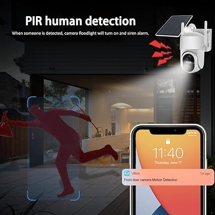 All Travel Energies Solar Security Cameras Wireless Outdoor Battery Powered. - Image 7