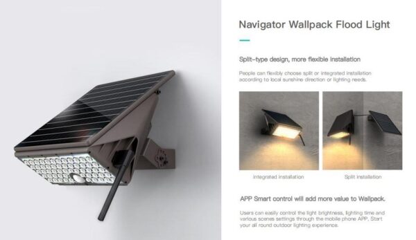 AFL-02 Solar wall pack flood light - Image 3