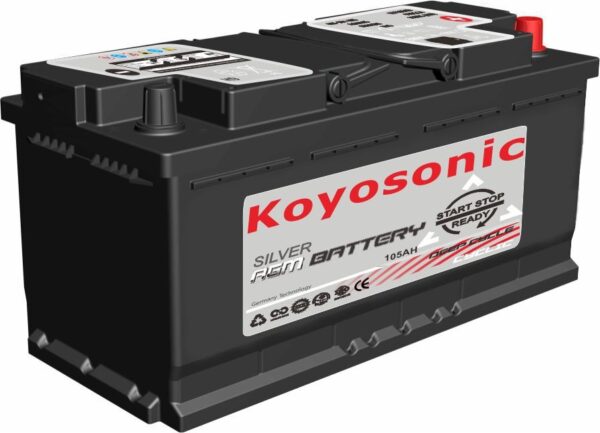 AGM105，12V105AH