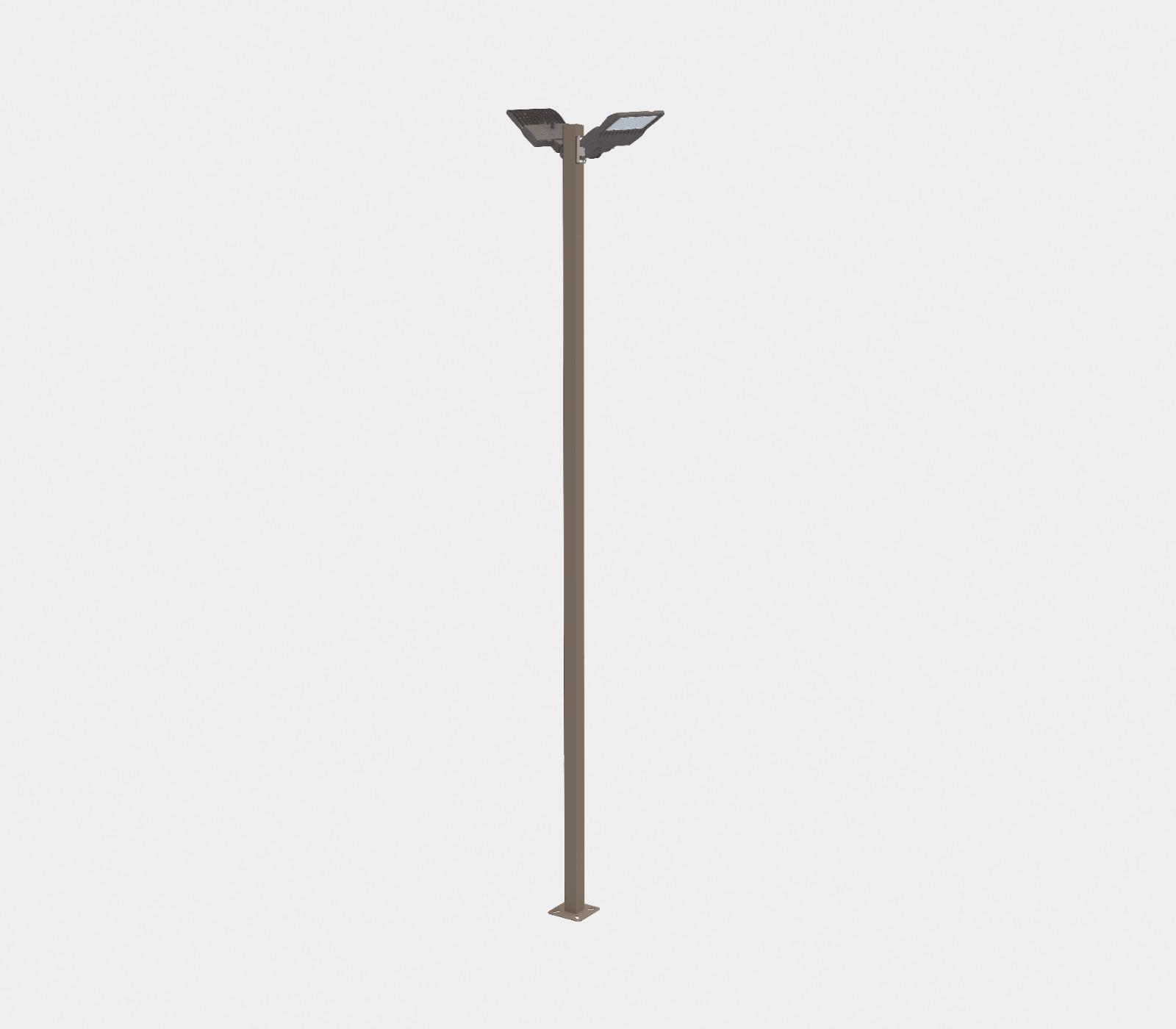 9.14M Square Street Light Pole - Image 6