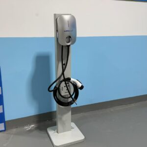 EV charger stand.
