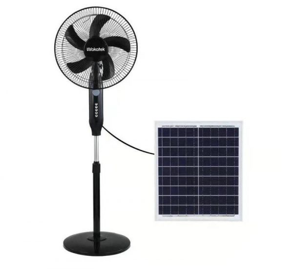 Lithium Battery included Solar fan