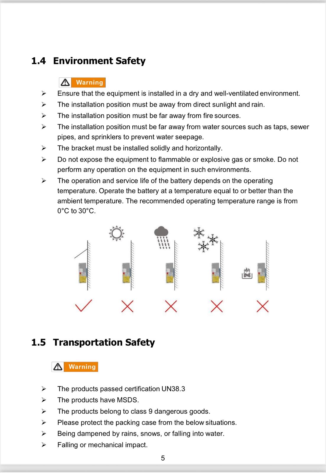 5kw Lithium ion Wall mount battery - Image 17