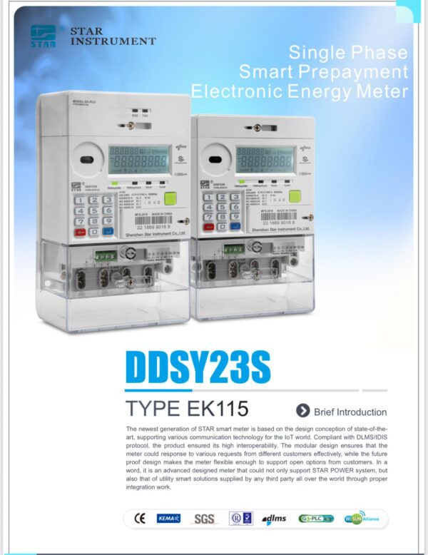 Single phase meter with box and McB - Image 2