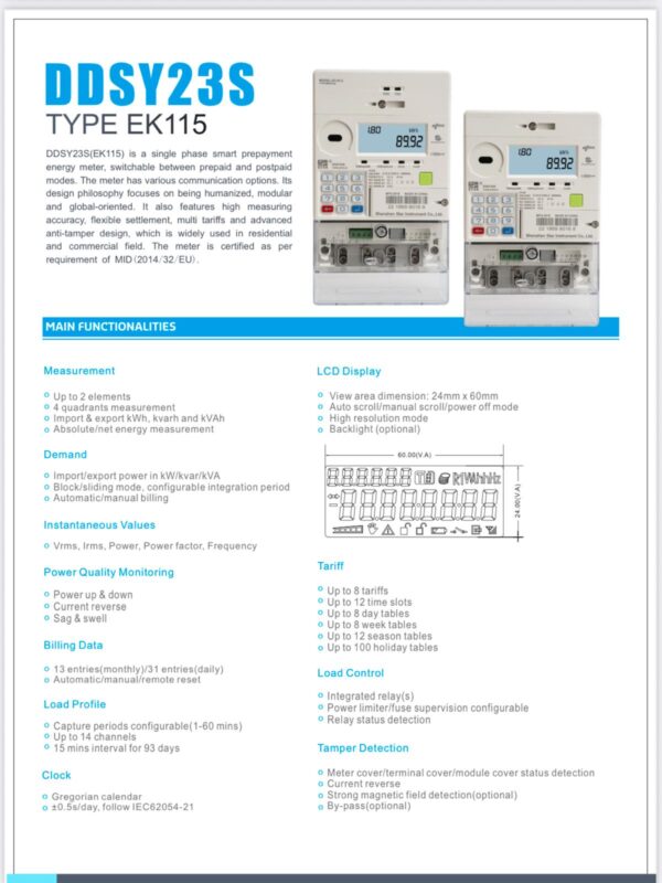 Single phase meter with box and McB - Image 5