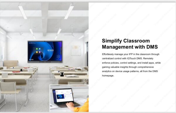 IQ Touch Interactive Board Display Size 75 - Image 18