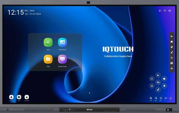 IQ Touch Interactive Board Display Size 75