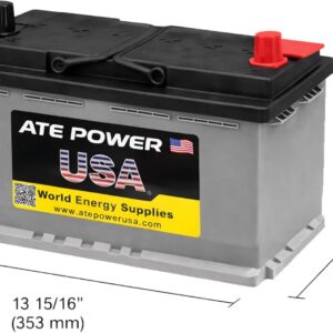 ATE AUTOMOBILE CHG AGM-105AH 12V Car Battery