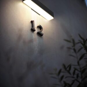 ATE Power SWL-24 Solar Wall Lights House Numbering Downward Wall Light