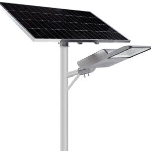 ATE Power Solar Street Light 100W with 300WP Adjustable Solar Panel