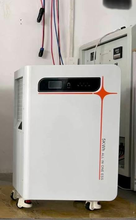 ATE Power 5.5Kwh Lithium Battery All in One Powerwall with 5KW Hybrid Inverter