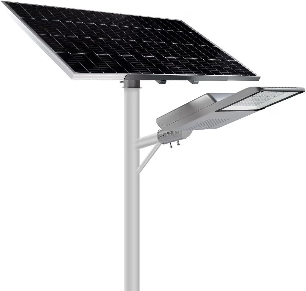 ATE Power Solar Street Light 80W with Adjustable Split Panel