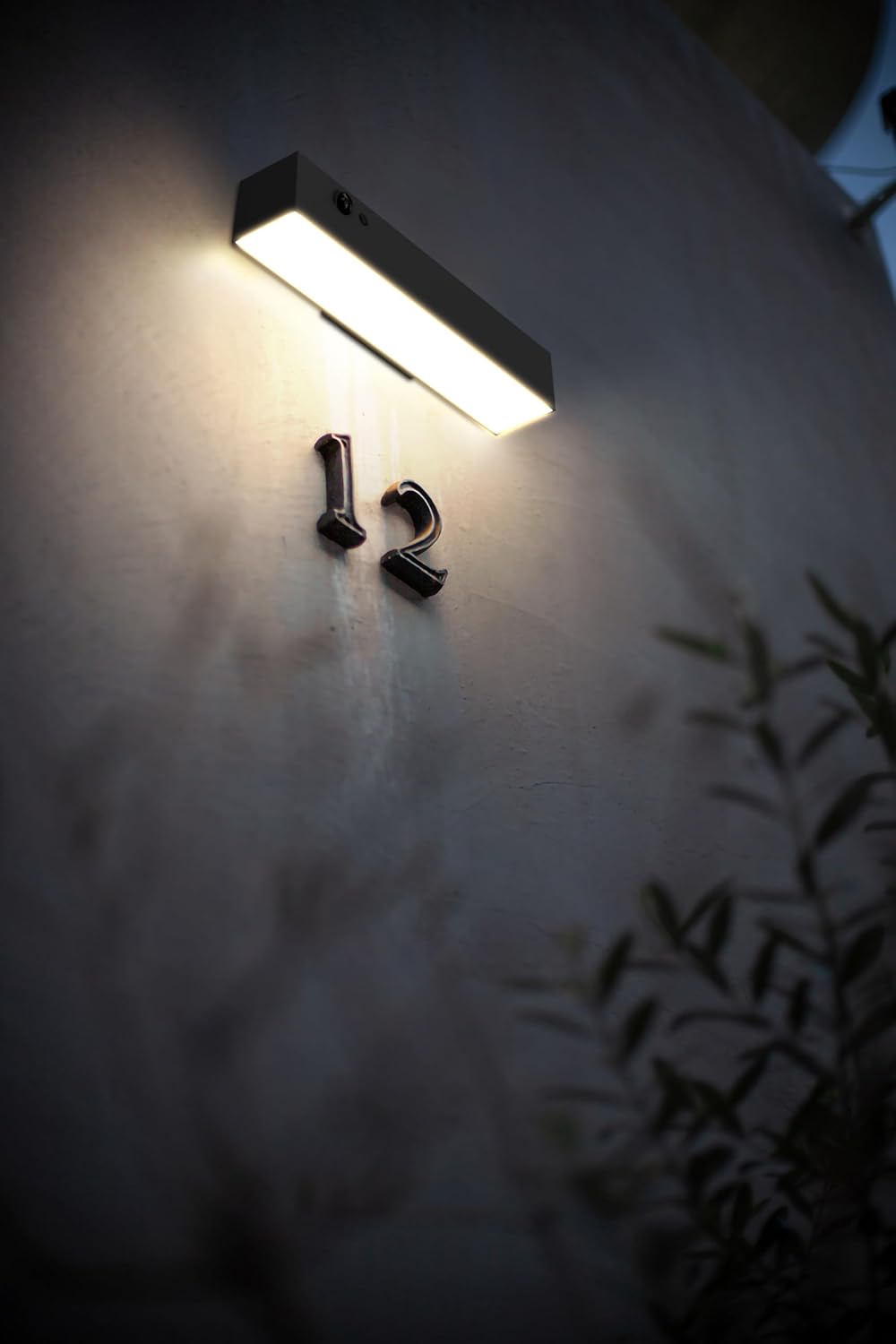 ATE Power SWL-24 Solar Wall Lights, House Numbering Downward Wall Light