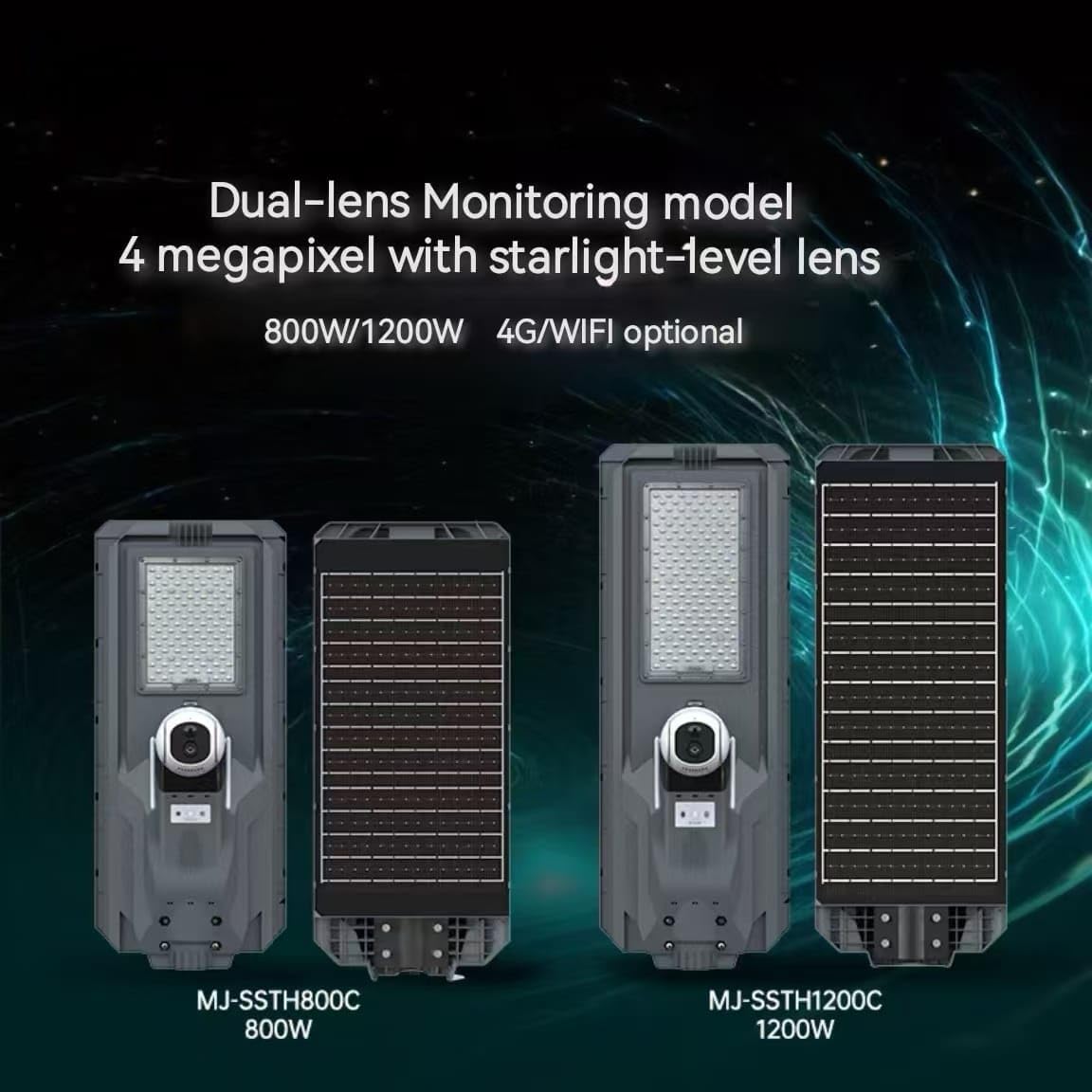 ATE Power Outdoor Solar Camera Wi-Fi with PTZ, Wireless Security Camera - Image 4