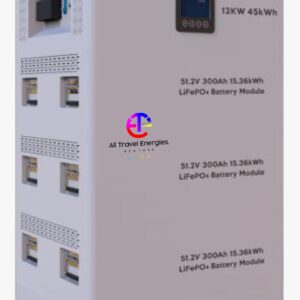 ATE POWER ST Series 45kwh Lithium Battery Commercial & Industrial all in One with 12kw inverter Power Wall.