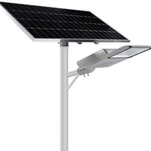 ATE Power Solar Street Light 100W with 300WP Adjustable Solar Panel